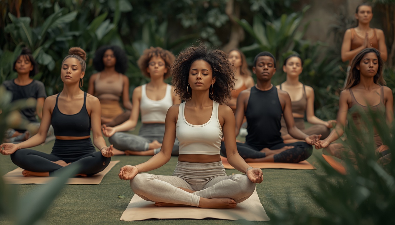 Yoga en stretching sessies bij Flushregen